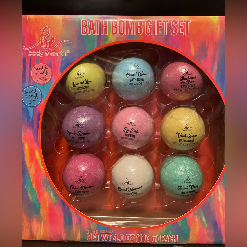 Body & Earth Bath Bomb Set
